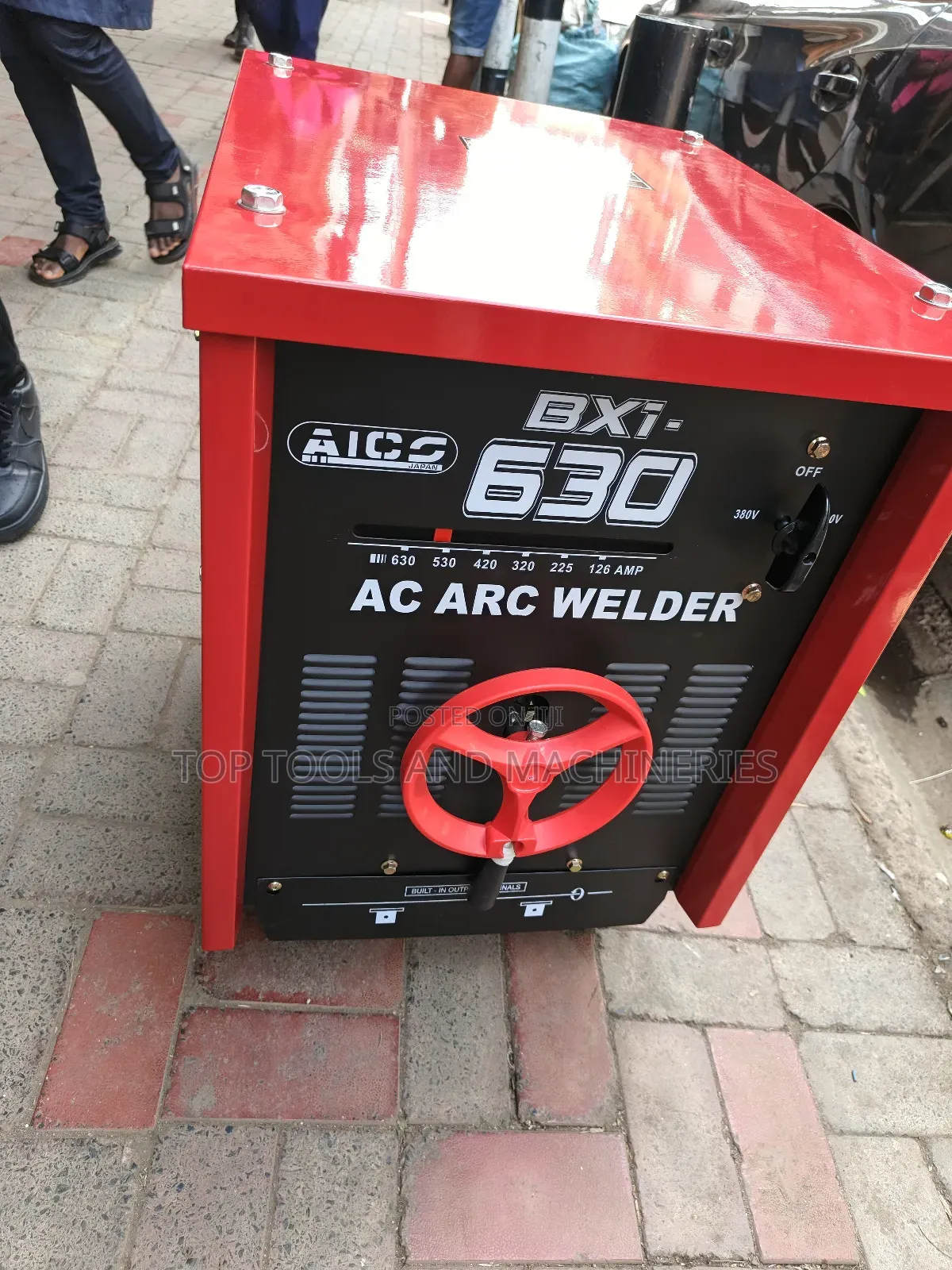  Aico Bx1-630 Ac Arc Welding Machine With Wheels