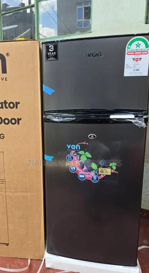 Von Refrigerator 125 Litres Efficient Von 125l Double Door Refrigerato