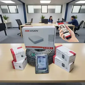 Easy Setup 4 Hikvision 1080p Full Hd 4 Camera Security Kit With DVR