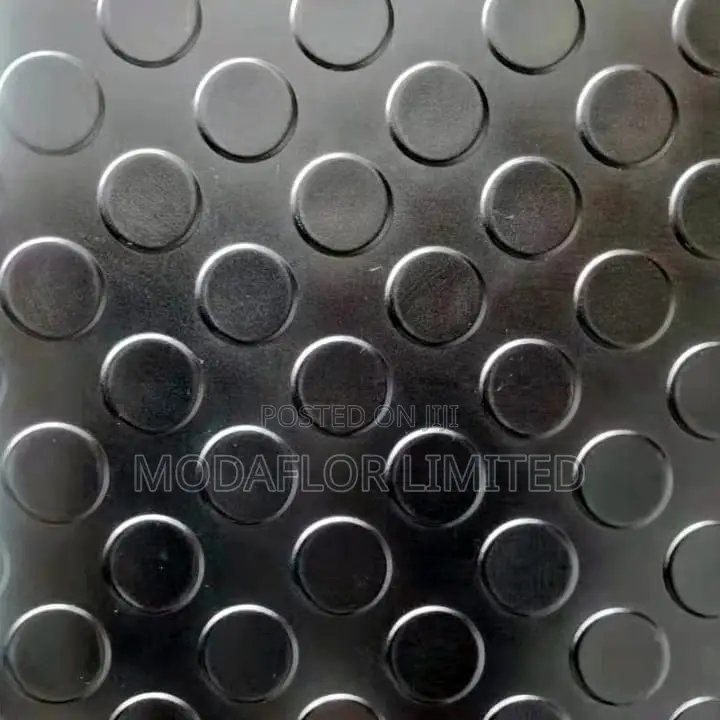 Coin Rubber Mat – Durable Non-Slip Flooring for Garages Workshops