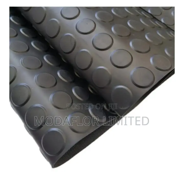 Industrial Coin Rubber Flooring – Built for Strength Safety