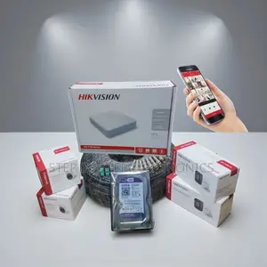 Hikvision 2mp 1080p CCTV Complete Security Kit With DVR and Hard Disk