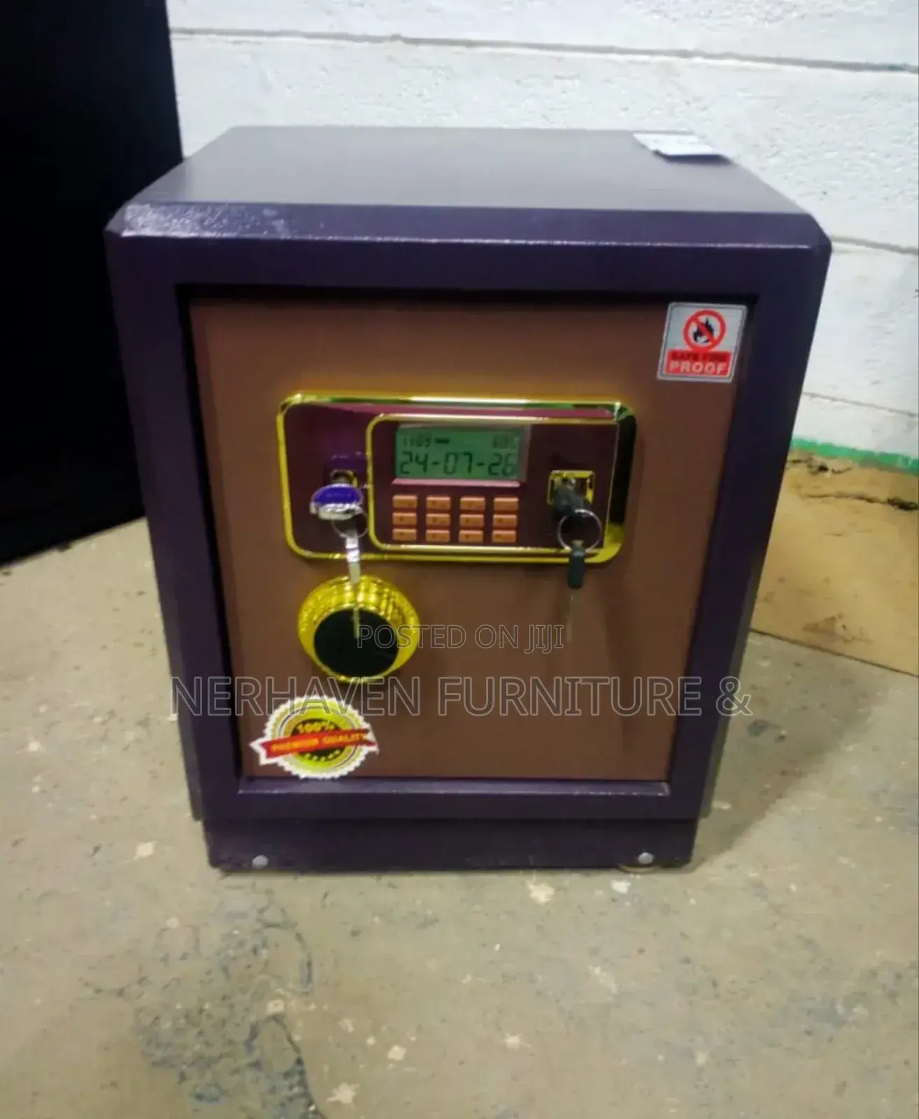 Fire Burglary Resistant Safe – Quality Build