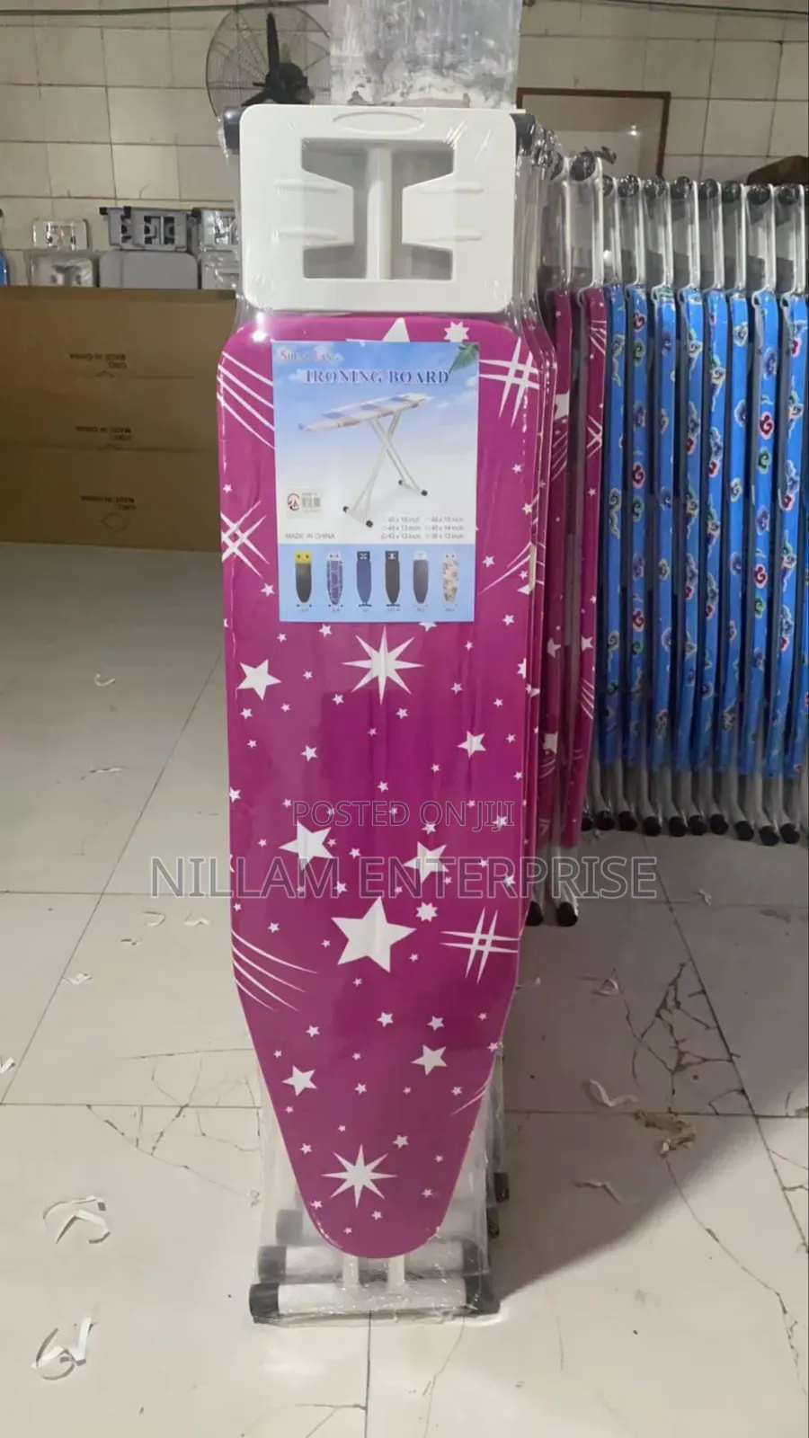 Sturdy Thick Frame Ironing Board