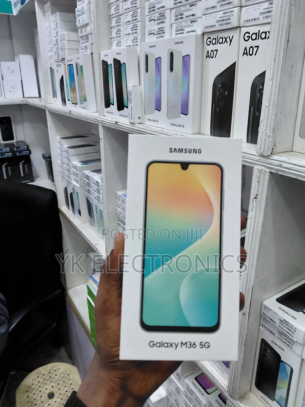 New Samsung Galaxy M36 5G 128 GB Black