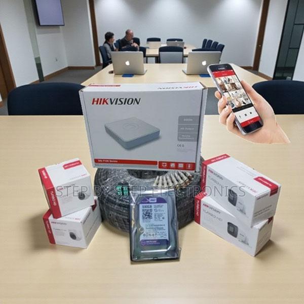 Hikvision Full Hd 2mp 4 Camera CCTV System Kit With Clear Night Vision