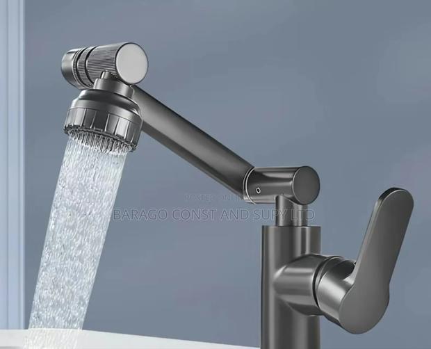 1080° Swivel Kitchen Sink Faucet Bathroom Sink Faucet Basin - thumbnail 3