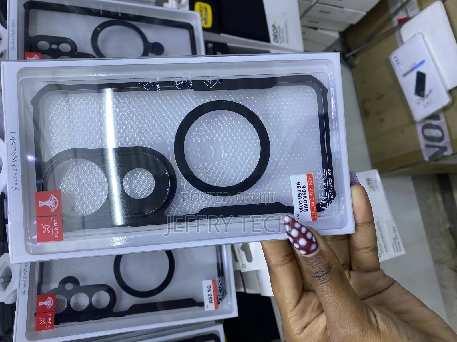 Craftune Xundd Vivo V50 5g Armor Magsafe Clear Hard Pc Case