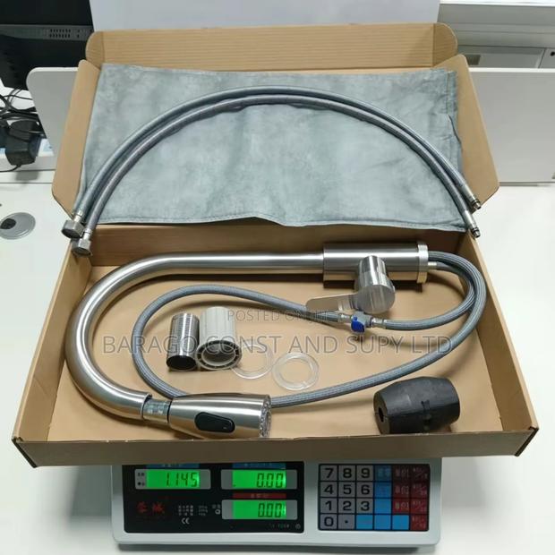 Stainless Pulldown Kitchen Mixer Tap - thumbnail 4