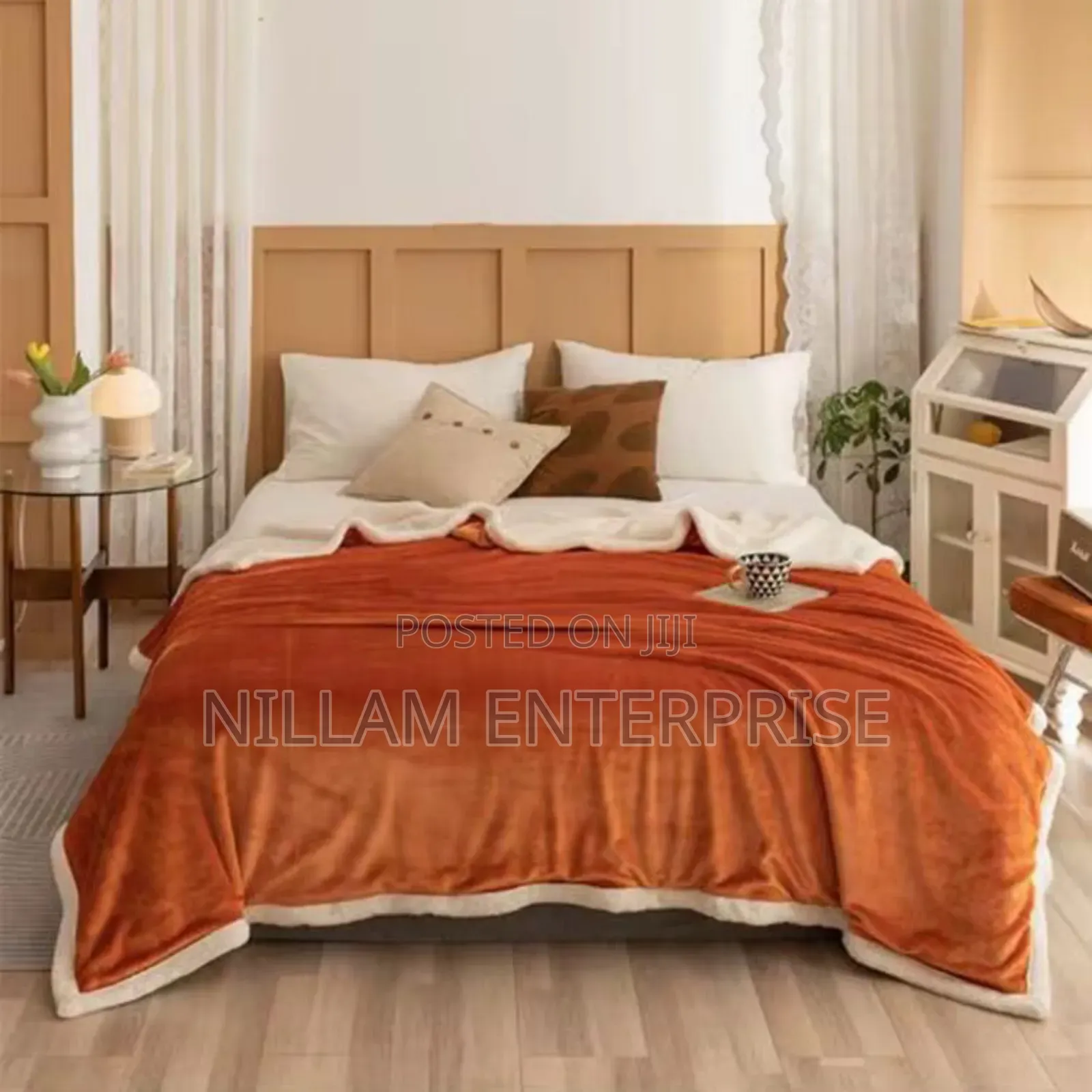 Luxury Ultra Warm Weighted/Double Layered Sherpa Blanket*