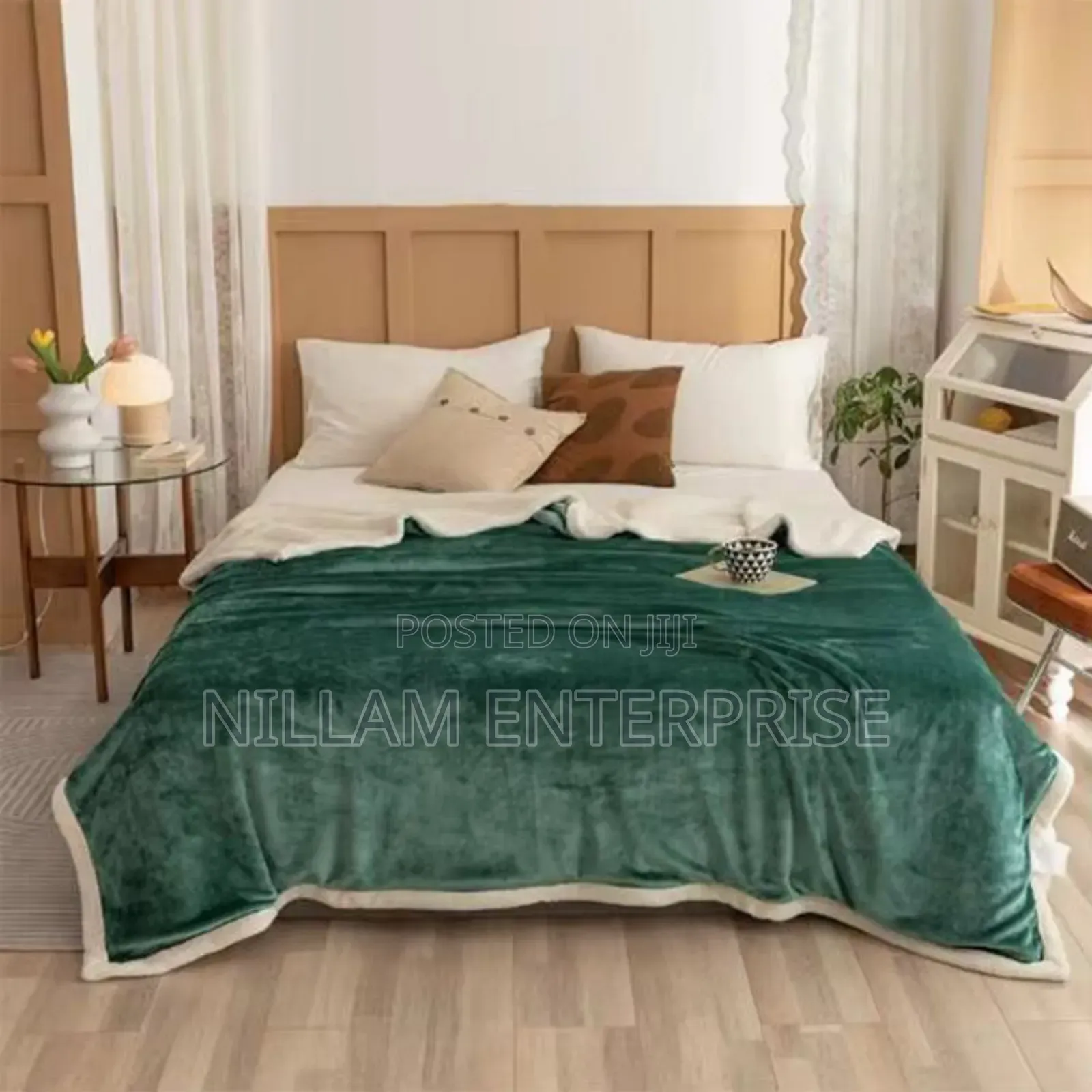 Luxury Ultra Warm Weighted/Double Layered Sherpa Blanket*