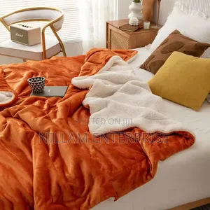 Luxury Ultra Warm Weighted/Double Layered Sherpa Blanket*