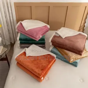 Luxury Ultra Warm Weighted/Double Layered Sherpa Blanket*