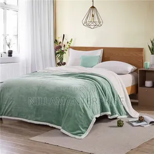 Luxury Ultra Warm Weighted/Double Layered Sherpa Blanket*