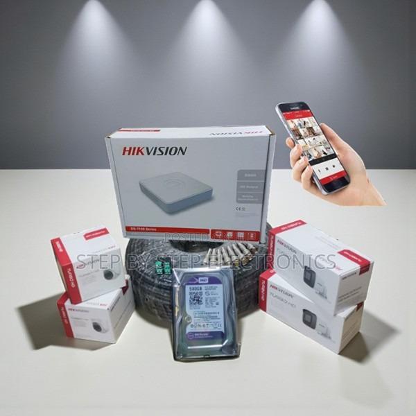 4 Channel Hikvision DVR Kit 1080p Full Hd 2mp Waterproof CCTV Cameras