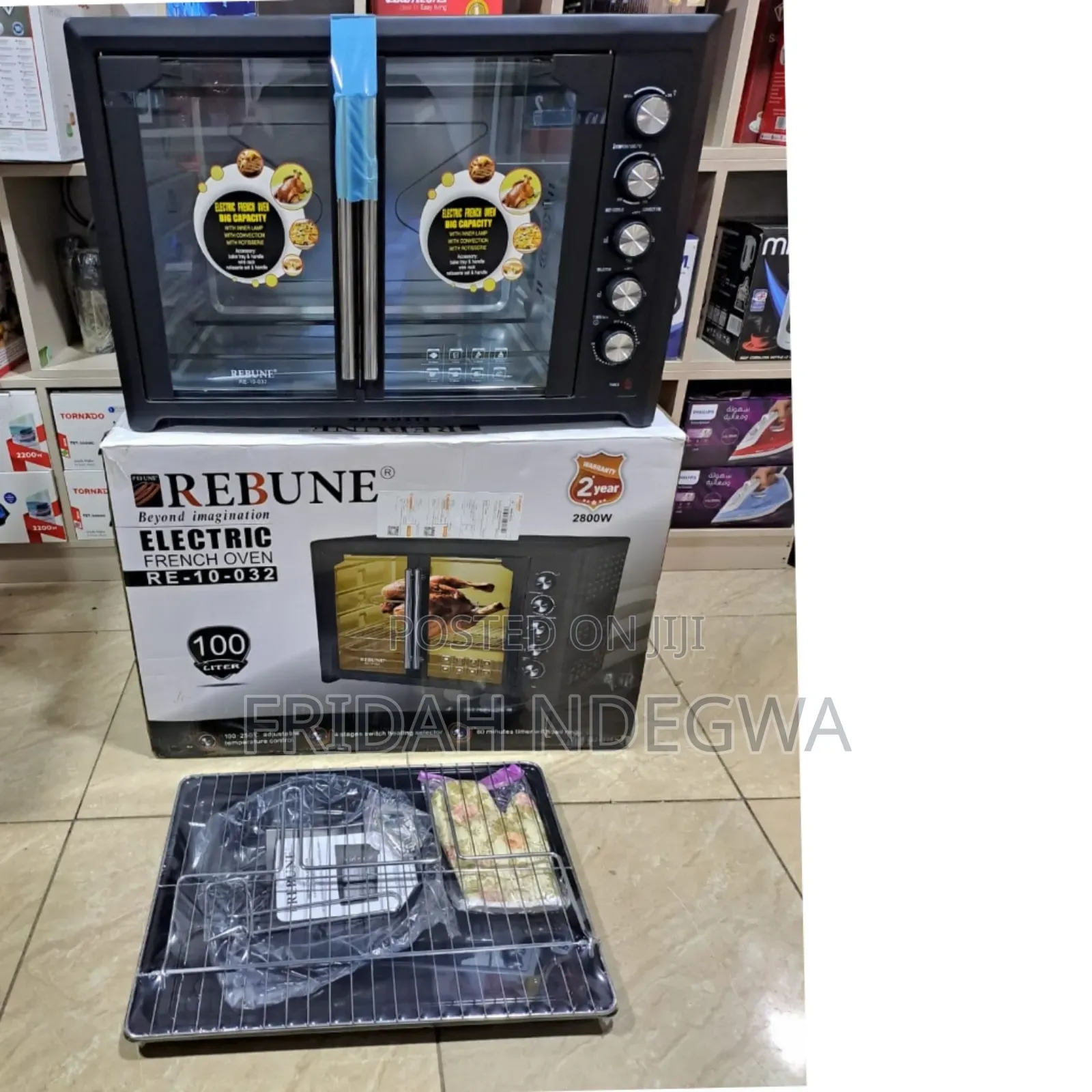 *Rebune Oven - French Door* *100ltr