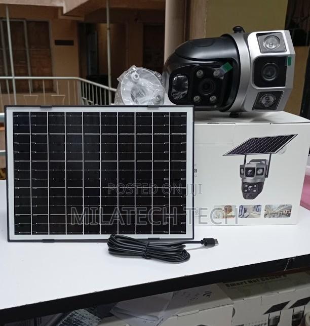 4g Solar Powered Dual Lens Solar PTZ