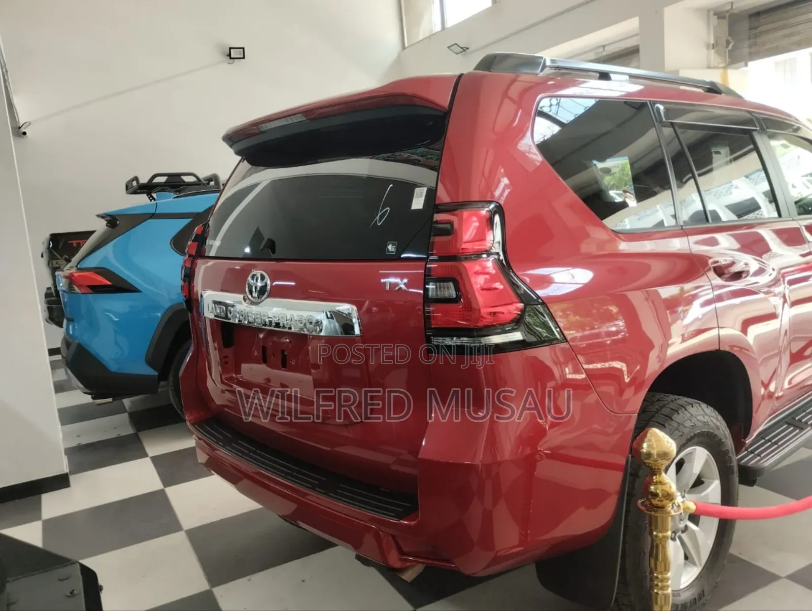 Toyota Land Cruiser Prado 2.7 2019 Red