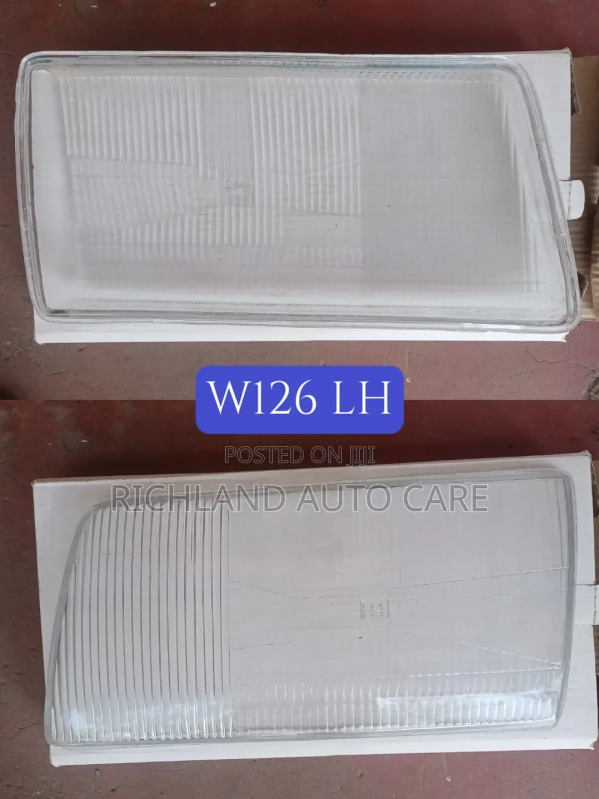 Mercedes Benz S Class Headlamp Lenses Cover W140 W126