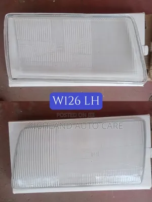 Mercedes Benz S Class Headlamp Lenses Cover W140 W126