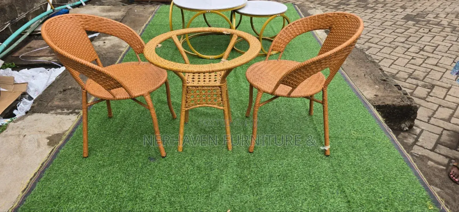 Balcony/Garden Dining Table/ 2 Seater Outdoor Set