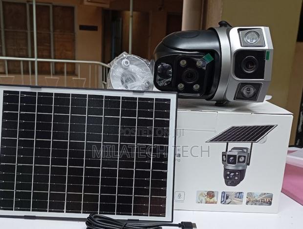 Solar Camera V380 Pro Dual Lens 4mp,./;L' - main view