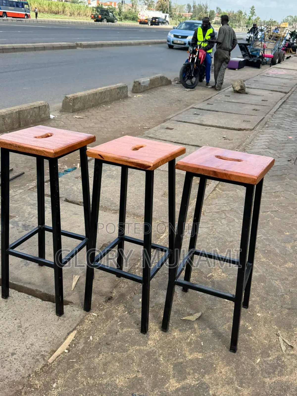 Squared Laboratory Stools