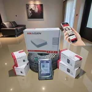 Motion Detection 4 Hikvision Full Hd 2mp CCTV Full System Kit With DVR