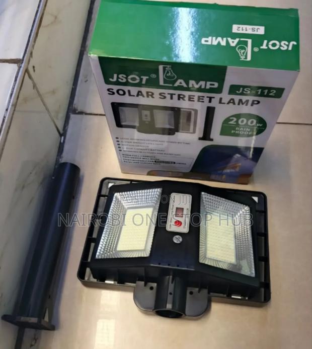 Jsot Js-112 Outdoor Solar Lamp – Automatic Dusk to Dawn Light