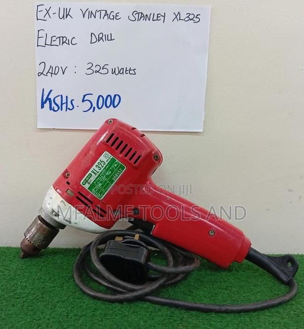 Vintage Stanley Drill. - main view