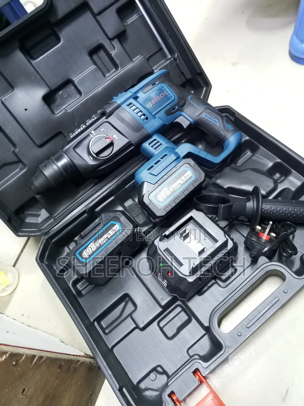 Bosch Cordless Rotary Hammer 198v