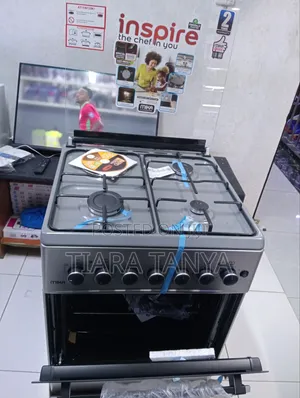 Mika 58 by 58 Standing 3gas and 1 Electric Cooker