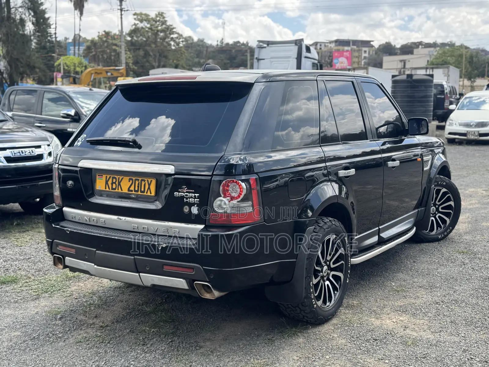Land Rover Range Rover Sport 2008 Black