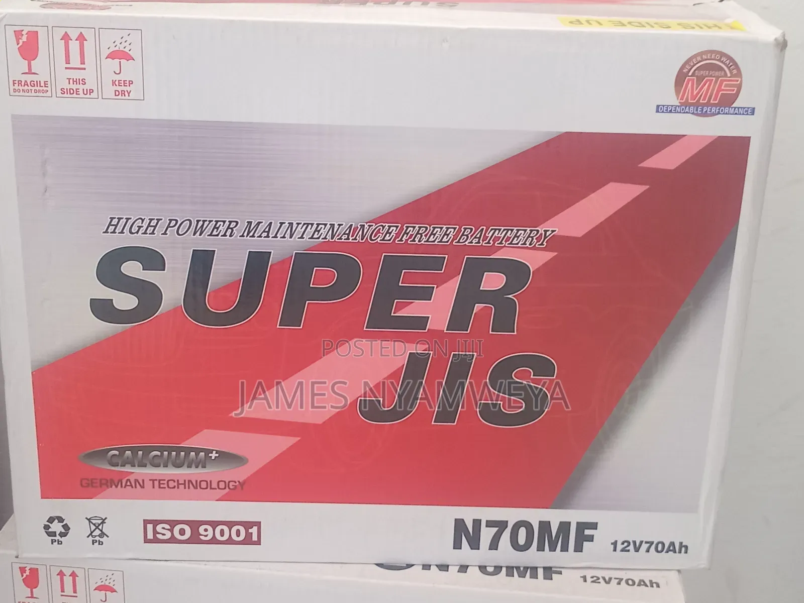 New Batterie for All Type of Car, Lorry, ,Tractor, Mazda German Cars