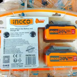 P2os Lithium-ion Battery And Charger Kit