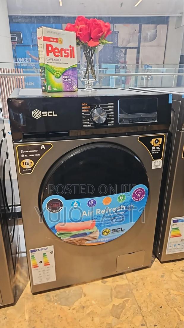 SCL 10kg Washing Machine and 7kg Dryer (Scl-Wd10714tisg