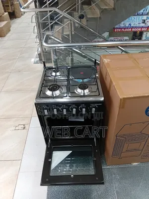 Electromate 3 Gas + 1 Electric Hotplate Standing Cooker 50×55 Cm
