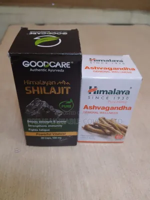 Himalaya Ashvagandha and Shilajit Power