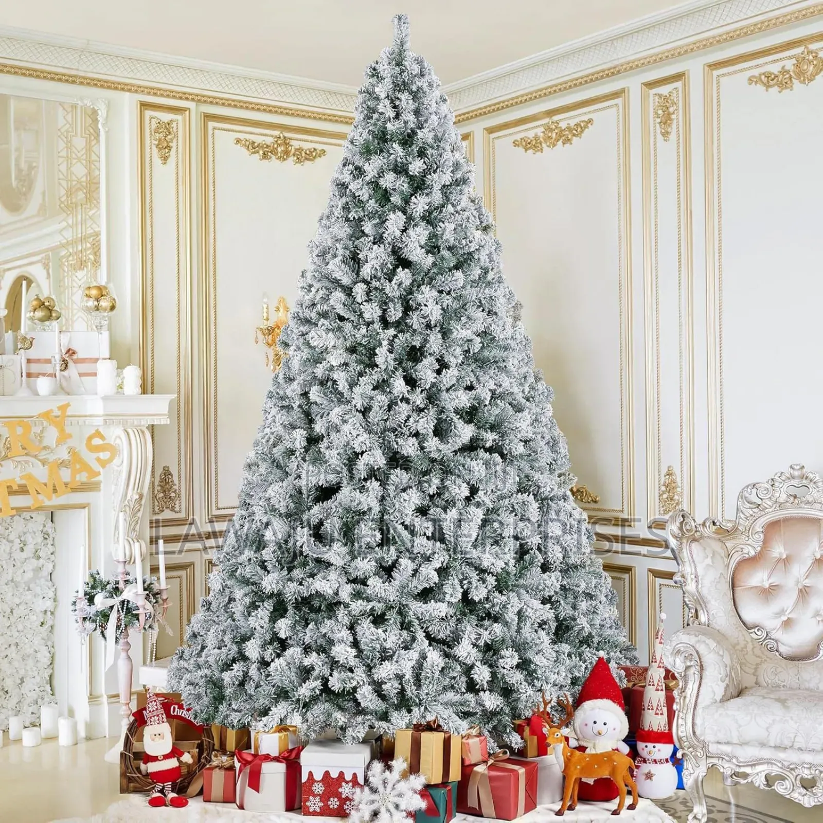 White Christmas Tree