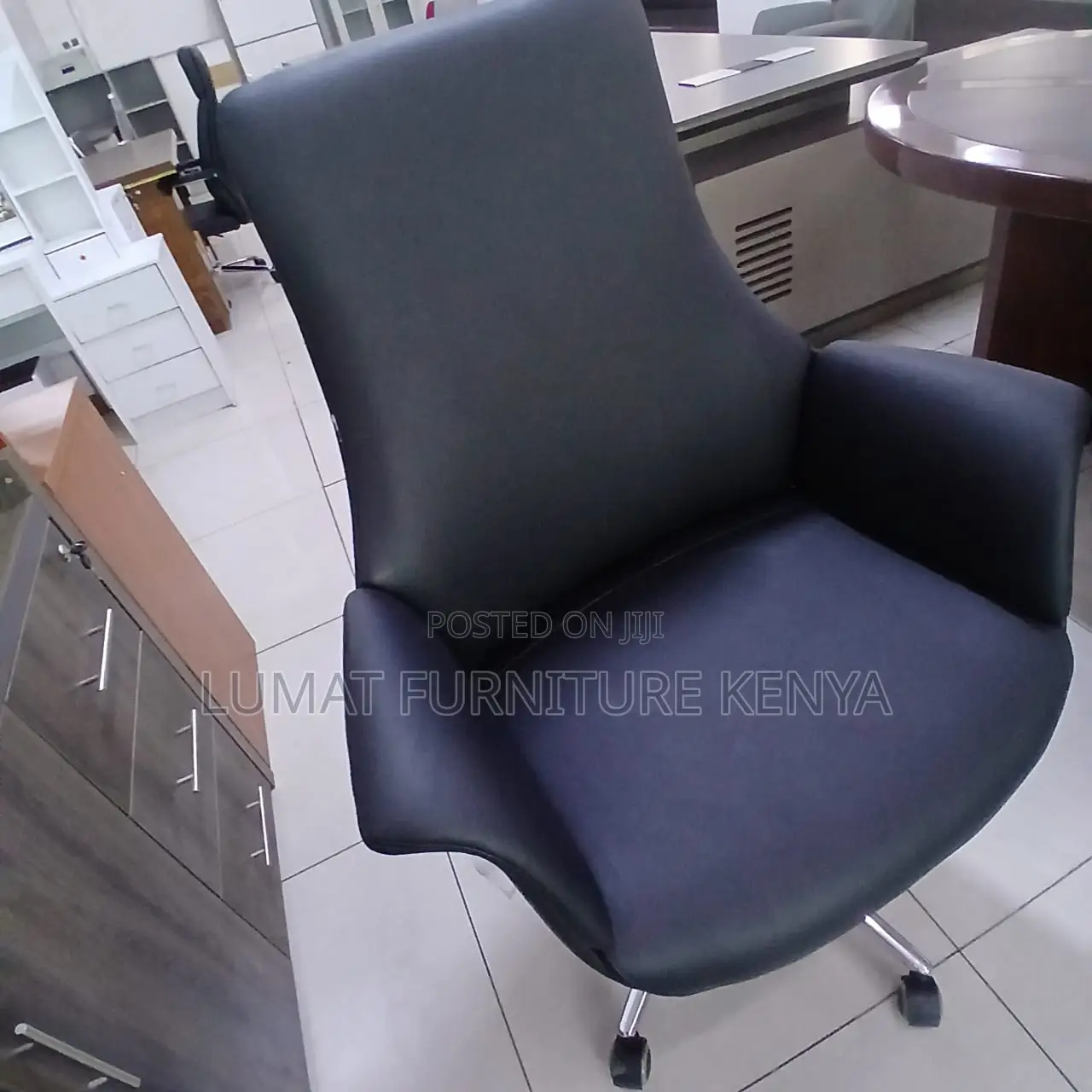 Leather Ergonomic Office Chair