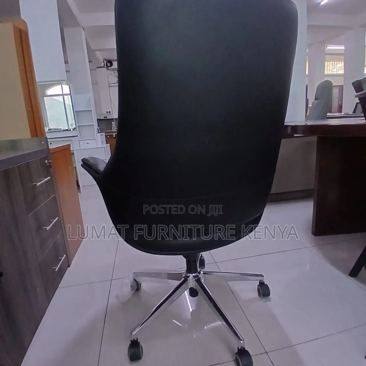 Leather Ergonomic Office Chair