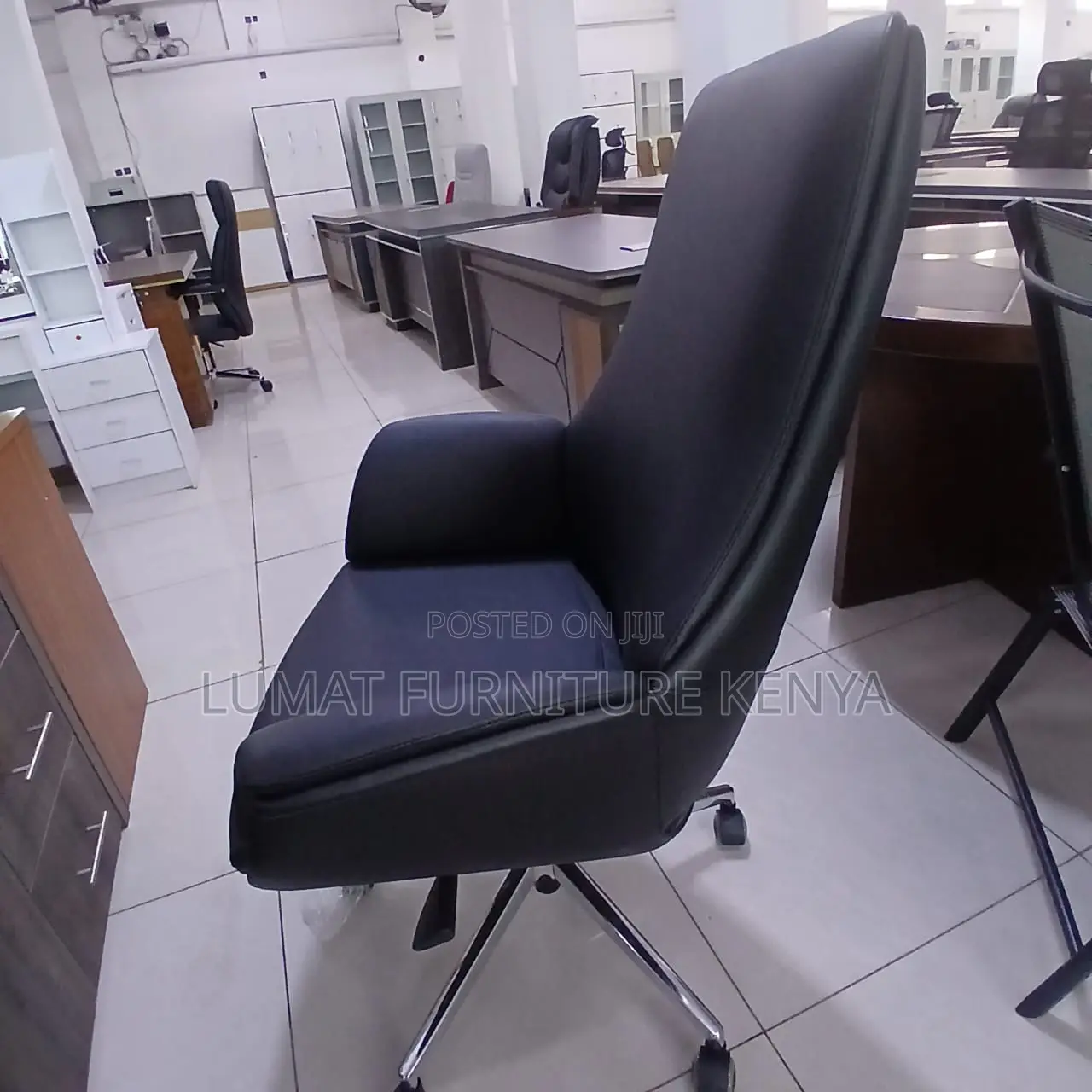 Leather Ergonomic Office Chair
