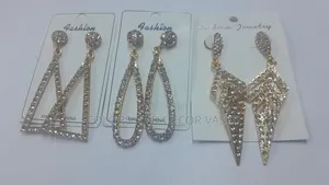 Wedding Earings Gold Classy