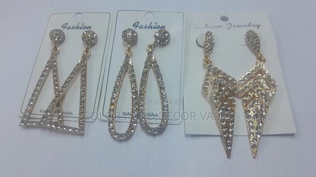 Wedding Earings Gold Classy - main view