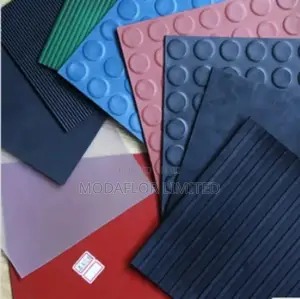 Professional Coin Rubber Flooring for Workshops Showrooms