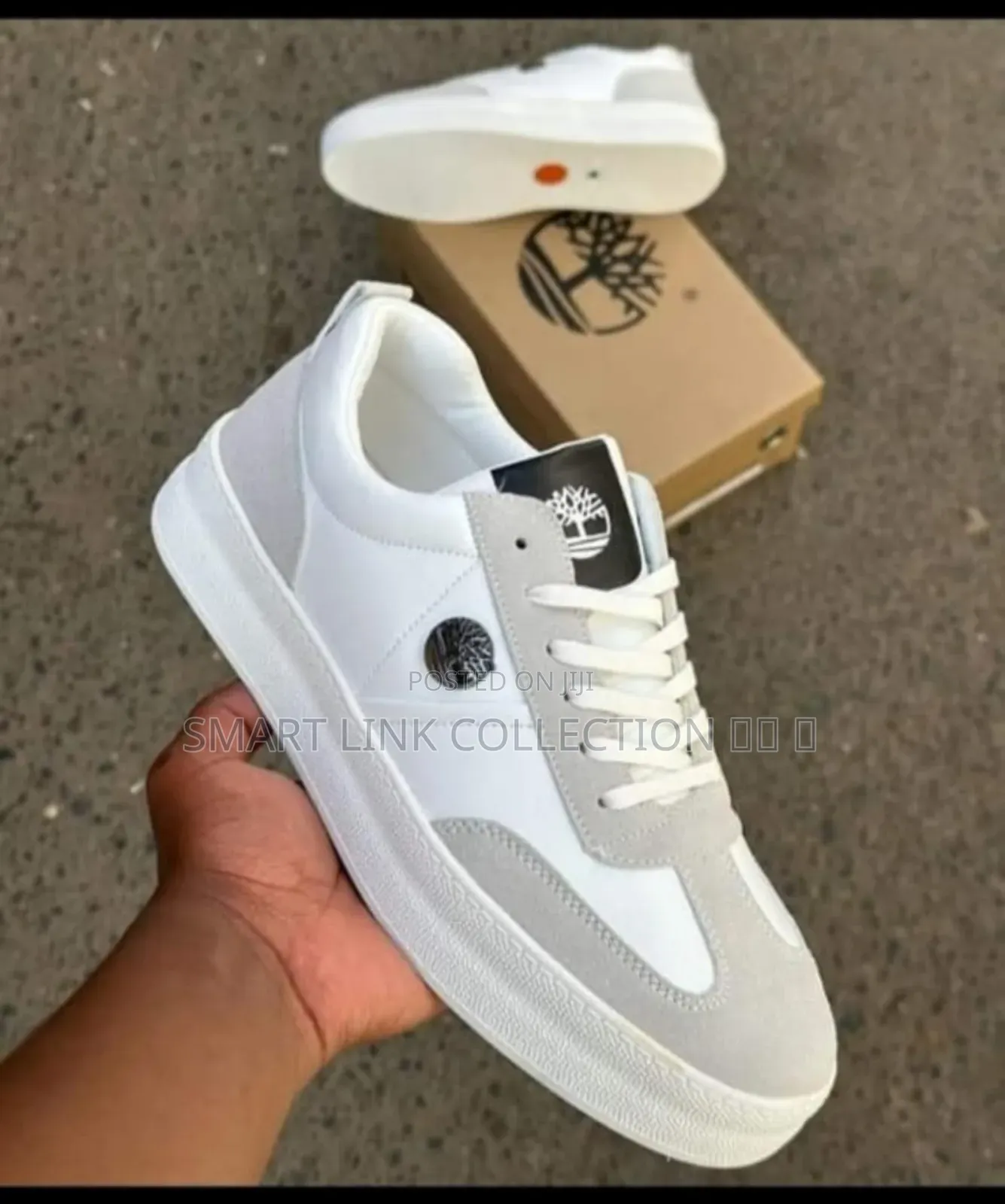 White Timberland Casual