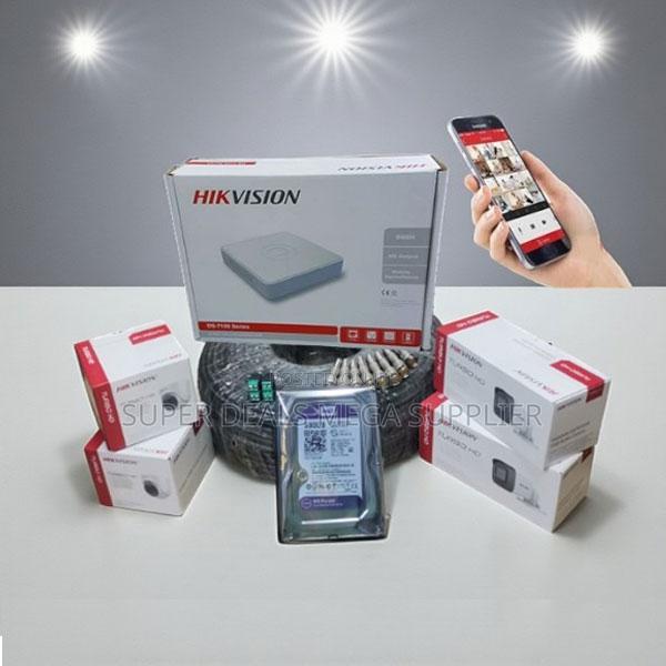 Hikvision 1080p 2mp CCTV Kit With Motion Detection and DVR Recorder