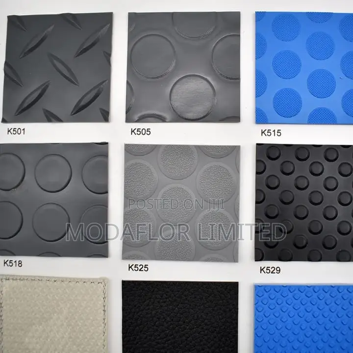 Coin Rubber Mat for Balconies, Laundry Utility Rooms