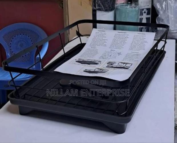 Single Layer Carbon Metal Dishrack - thumbnail 3