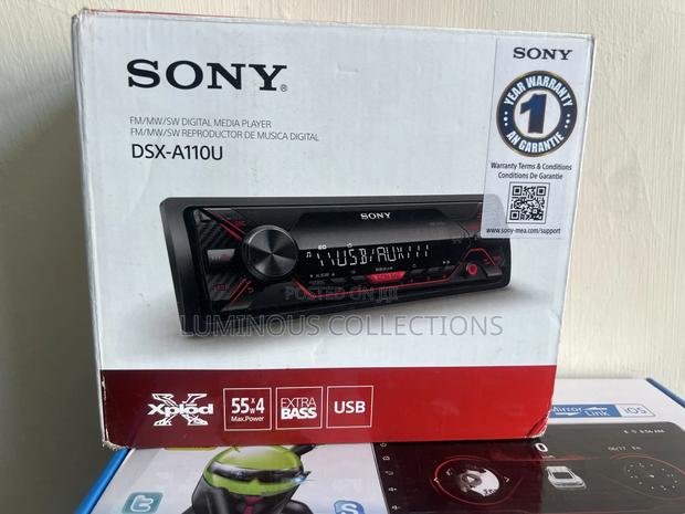 Brand New Genuine Sony A110u Model Car Radio. 1yr Warranty